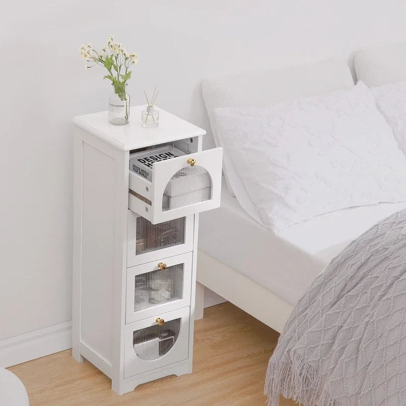 Badezimmer-Bodenschrank mit 4 Schubladen