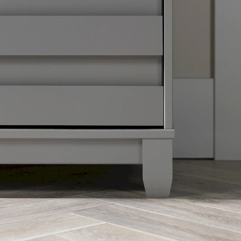 Moderne Kommode aus Massivholz mit 6 Schubladen