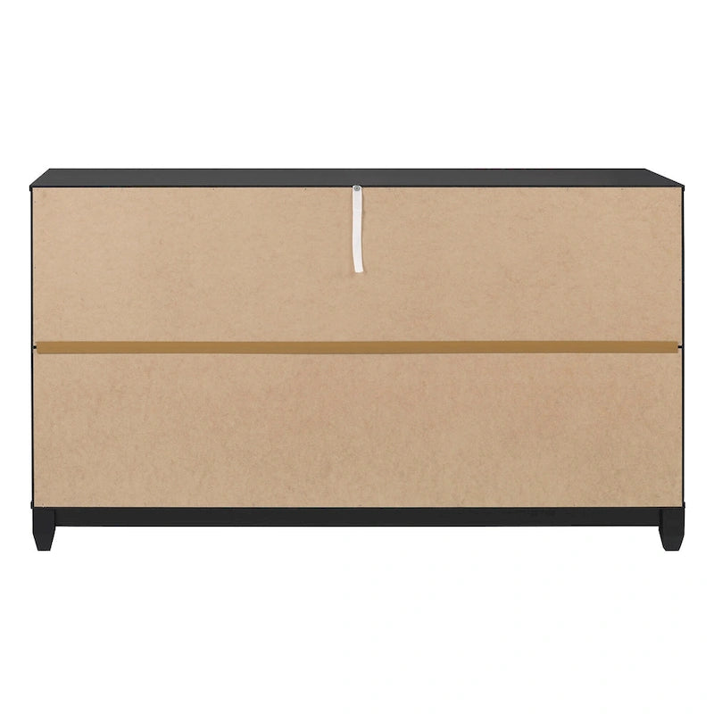 Moderne Kommode aus Massivholz mit 6 Schubladen