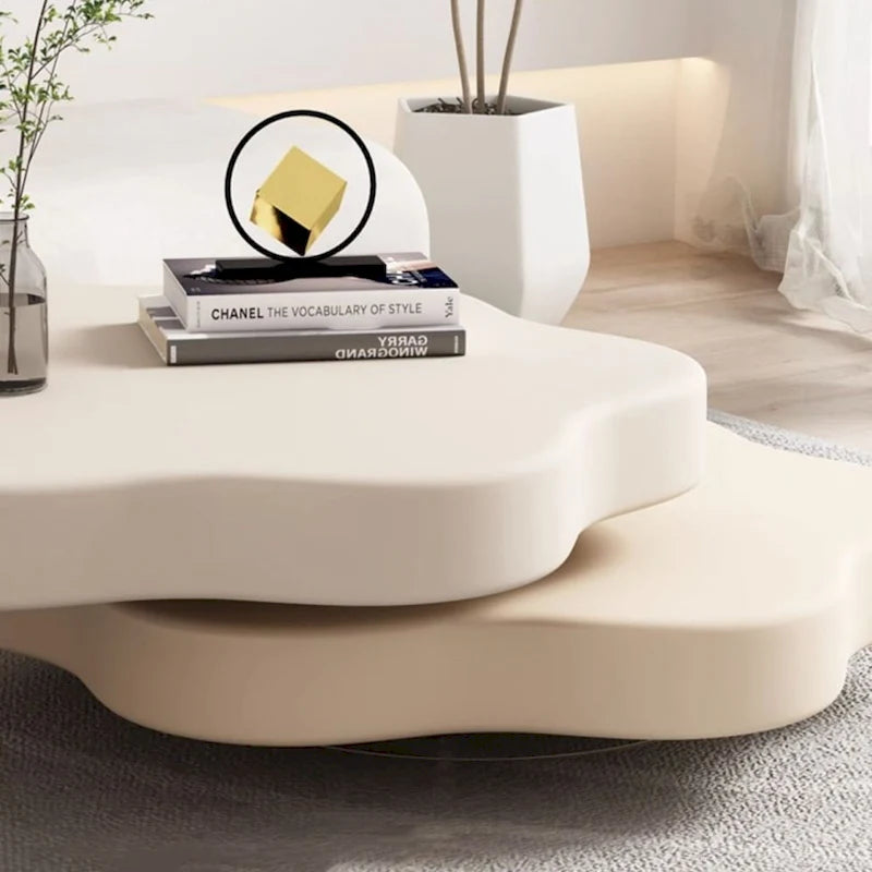 Modern Creative Rotating Coffee Table