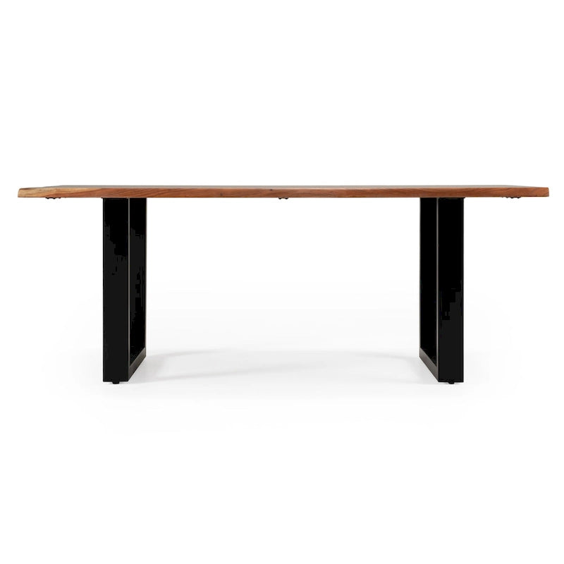 Modern Live Edge Wood Dining Table