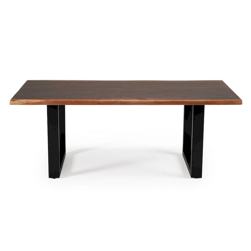 Modern Live Edge Wood Dining Table