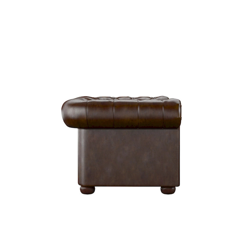 Divanetto Chesterfield trapuntato