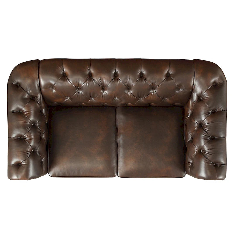 Divanetto Chesterfield trapuntato