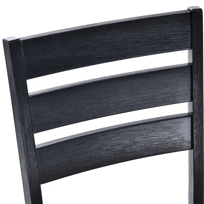 Ladder Back Dining Chairs Set of 4