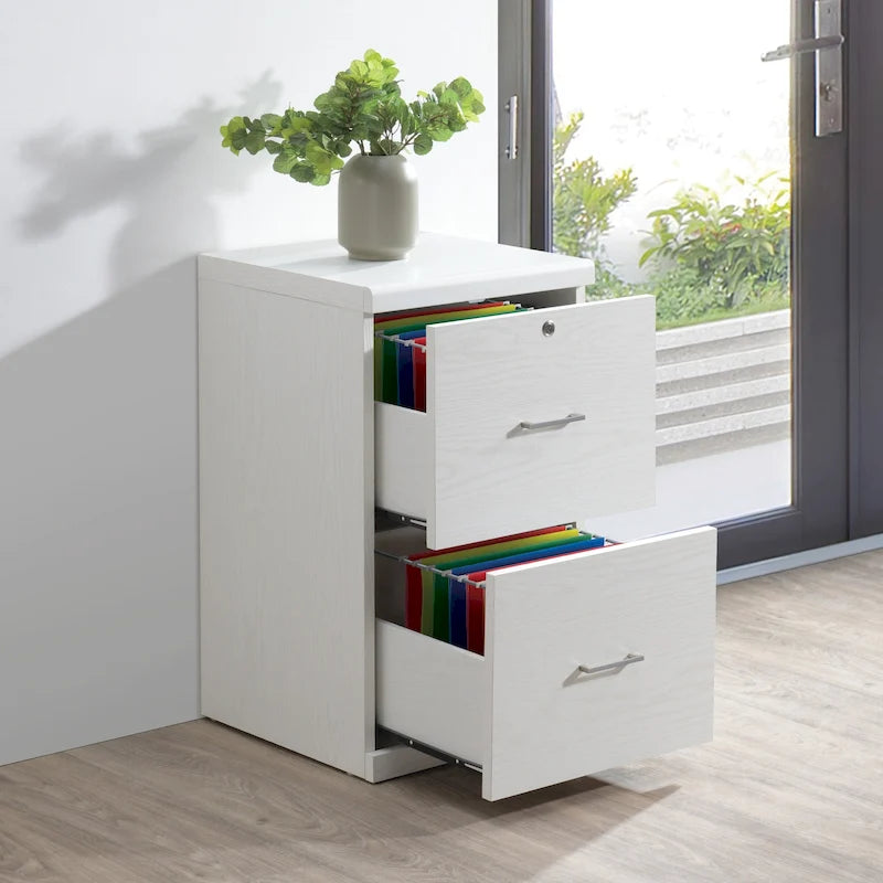 2-Drawer Locking Vertical File Cabinet