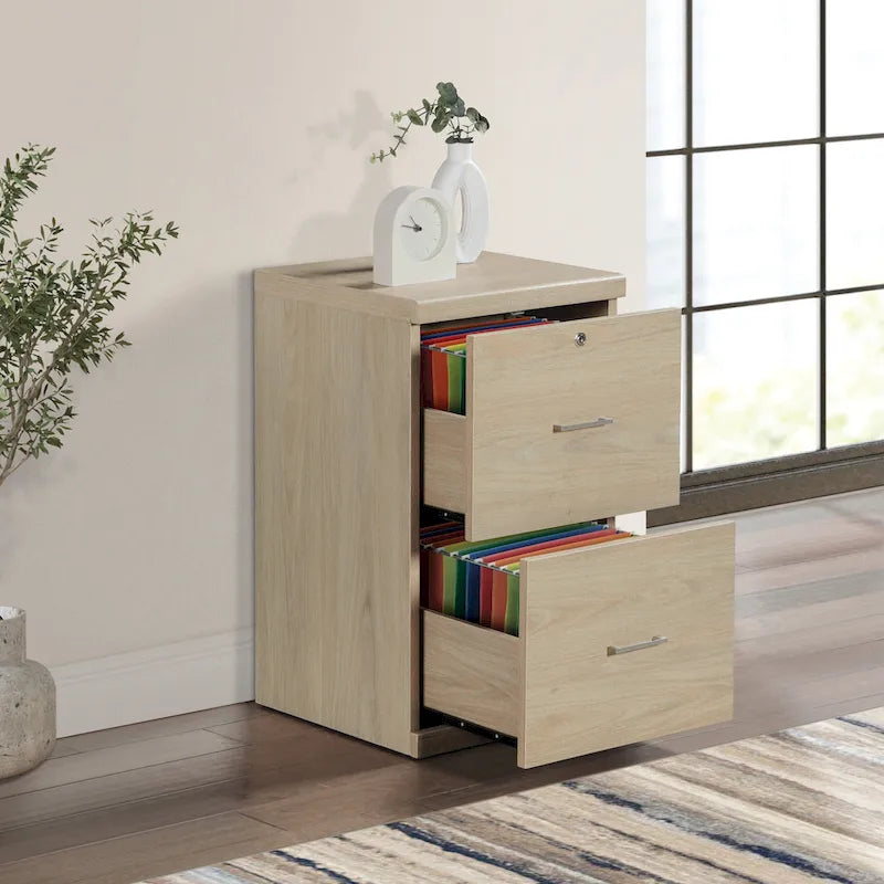 2-Drawer Locking Vertical File Cabinet