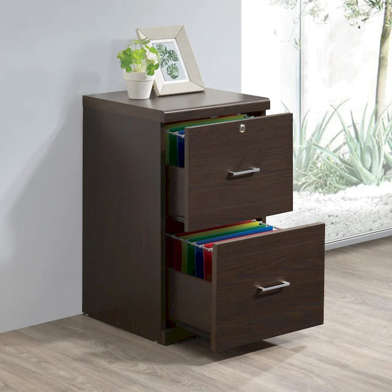 2-Drawer Locking Vertical File Cabinet