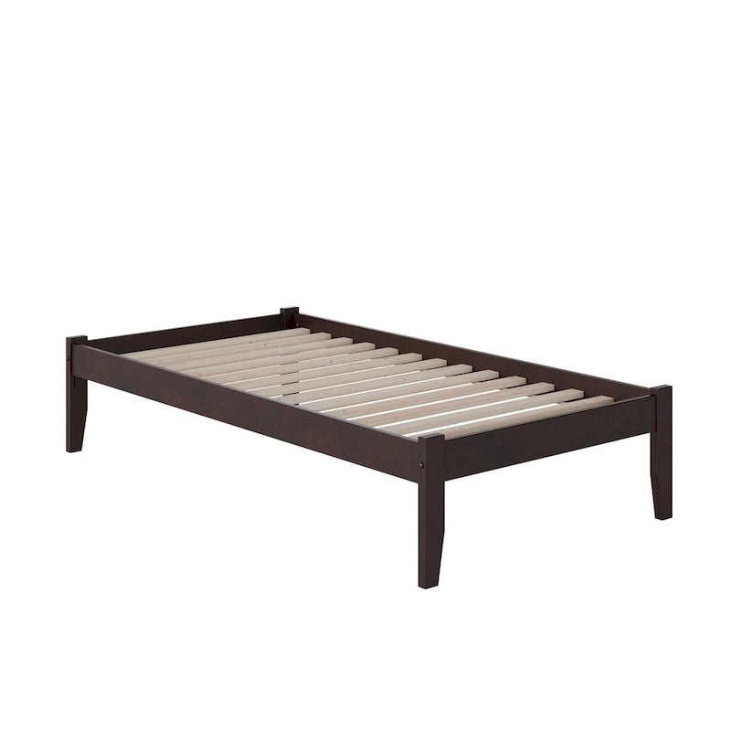 Twin XL Platform Bed in Espresso