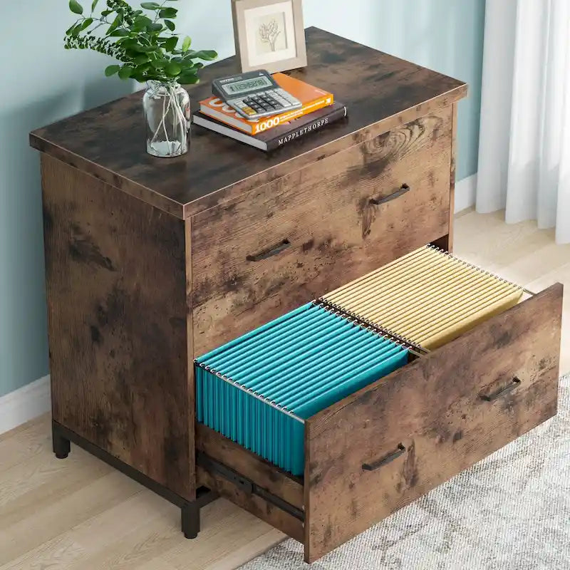 2-Drawer Lateral File Cabinet for Home & Office