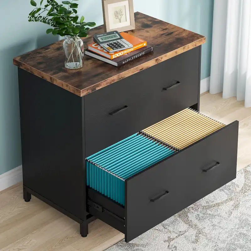 2-Drawer Lateral File Cabinet for Home & Office