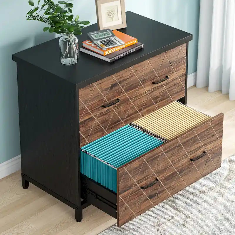 2-Drawer Lateral File Cabinet for Home & Office