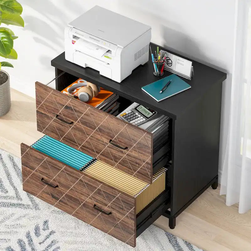 2-Drawer Lateral File Cabinet for Home & Office