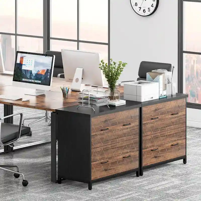 2-Drawer Lateral File Cabinet for Home & Office