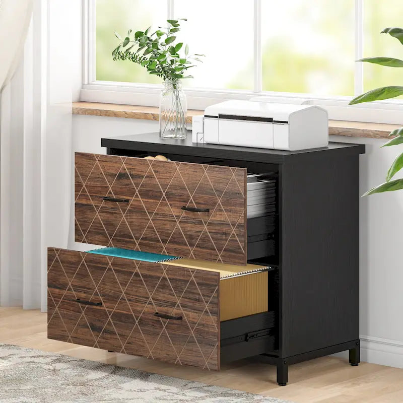 2-Drawer Lateral File Cabinet for Home & Office
