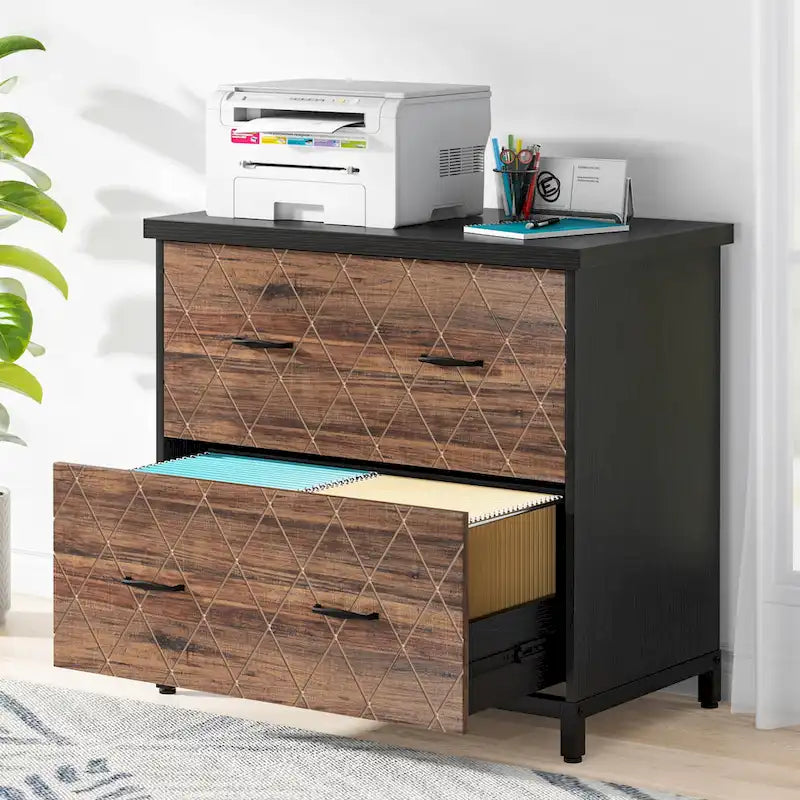2-Drawer Lateral File Cabinet for Home & Office