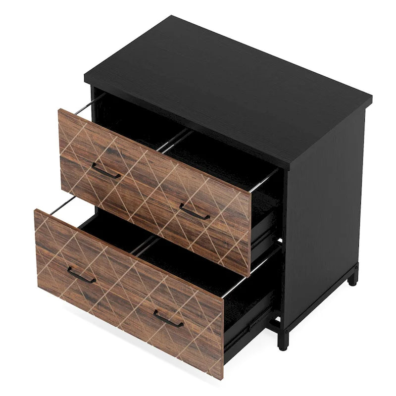 2-Drawer Lateral File Cabinet for Home & Office