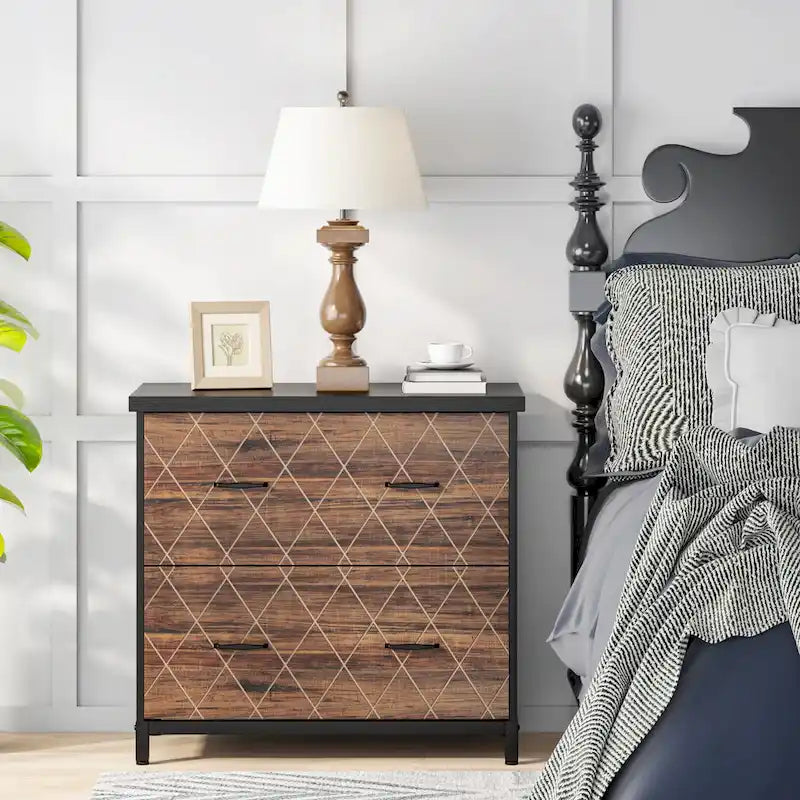 2-Drawer Lateral File Cabinet for Home & Office