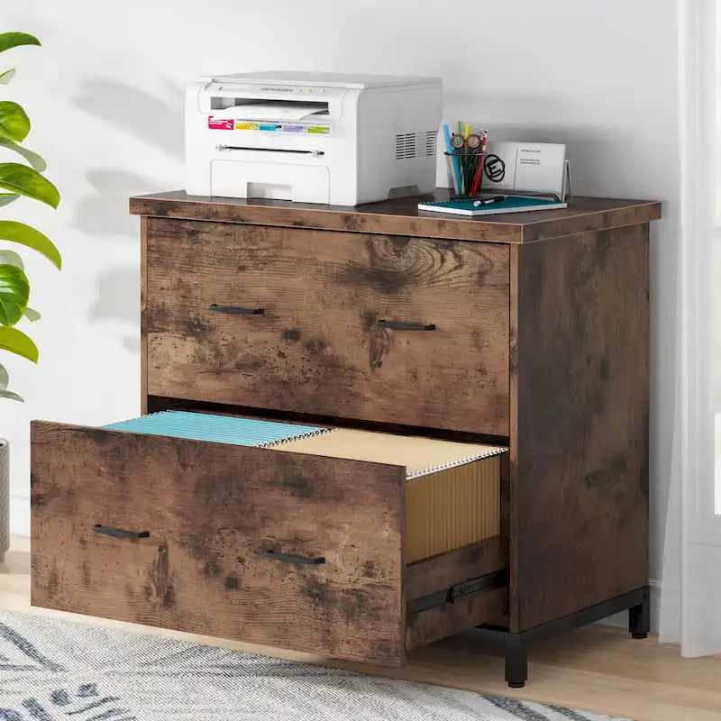 2-Drawer Lateral File Cabinet for Home & Office