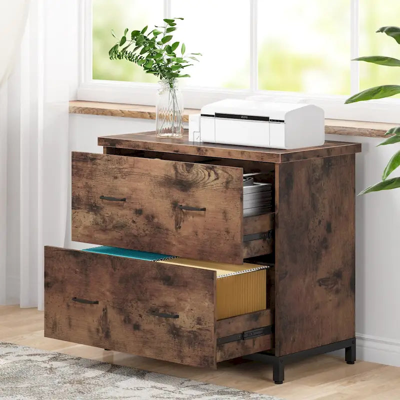 2-Drawer Lateral File Cabinet for Home & Office