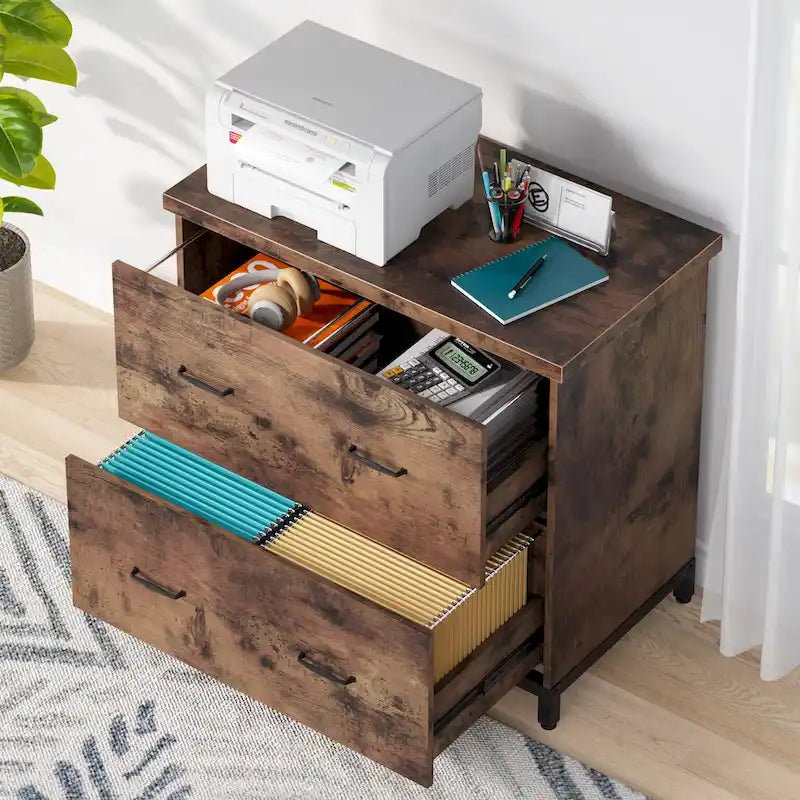 2-Drawer Lateral File Cabinet for Home & Office