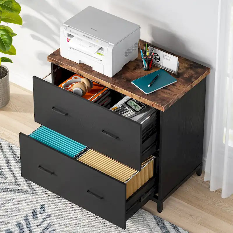 2-Drawer Lateral File Cabinet for Home & Office