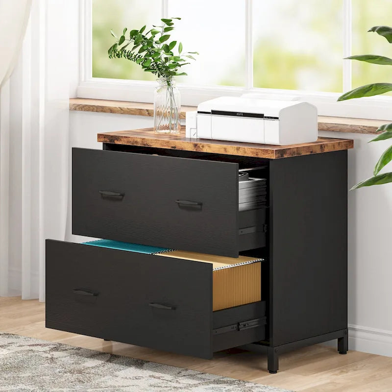 2-Drawer Lateral File Cabinet for Home & Office