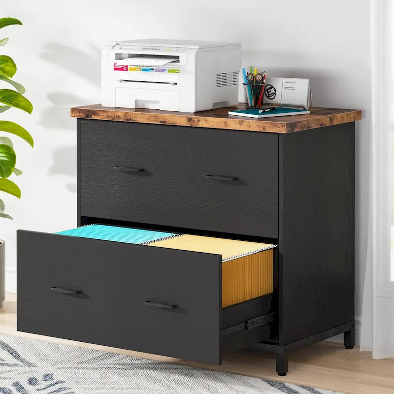 2-Drawer Lateral File Cabinet for Home & Office