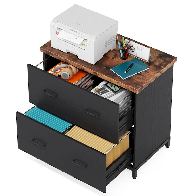 2-Drawer Lateral File Cabinet for Home & Office