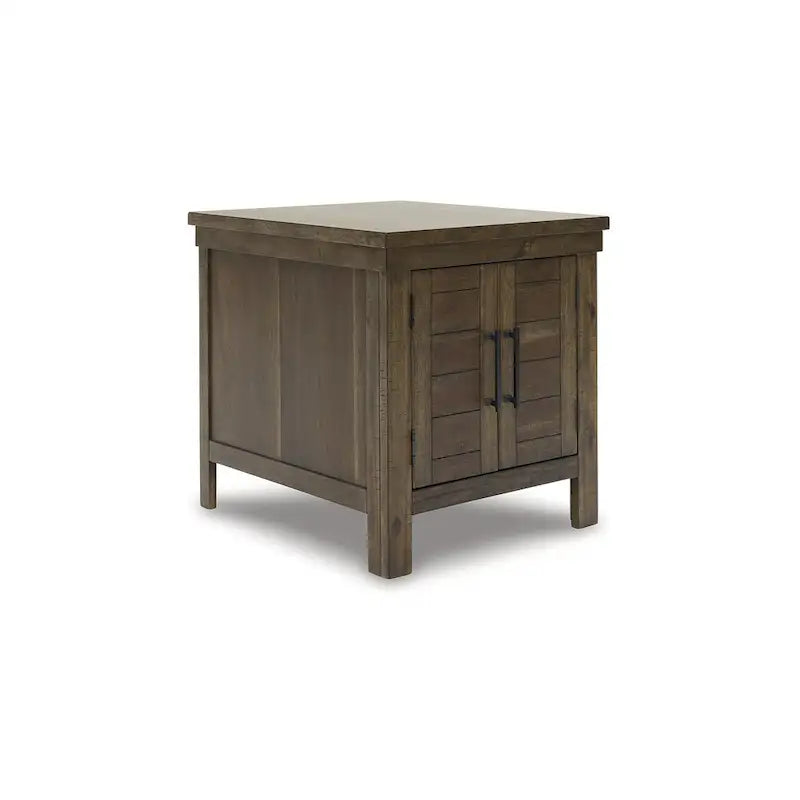 Brauner Beistelltisch - 24W x 26D x 25H