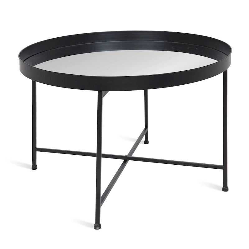 Runder Metall-Couchtisch - 28.25x28.25x19