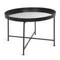 Runder Metall-Couchtisch - 28.25x28.25x19