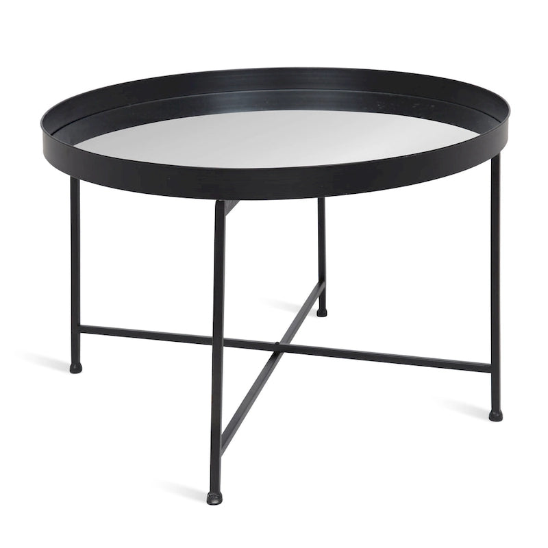 Runder Metall-Couchtisch - 28.25x28.25x19