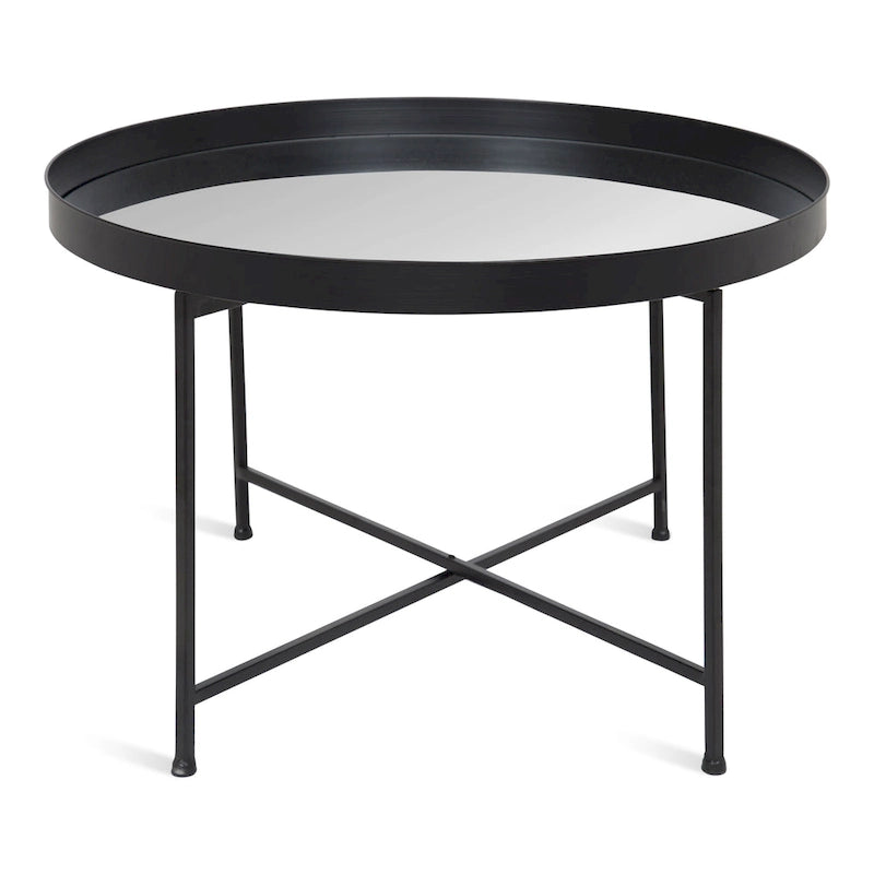 Runder Metall-Couchtisch - 28.25x28.25x19