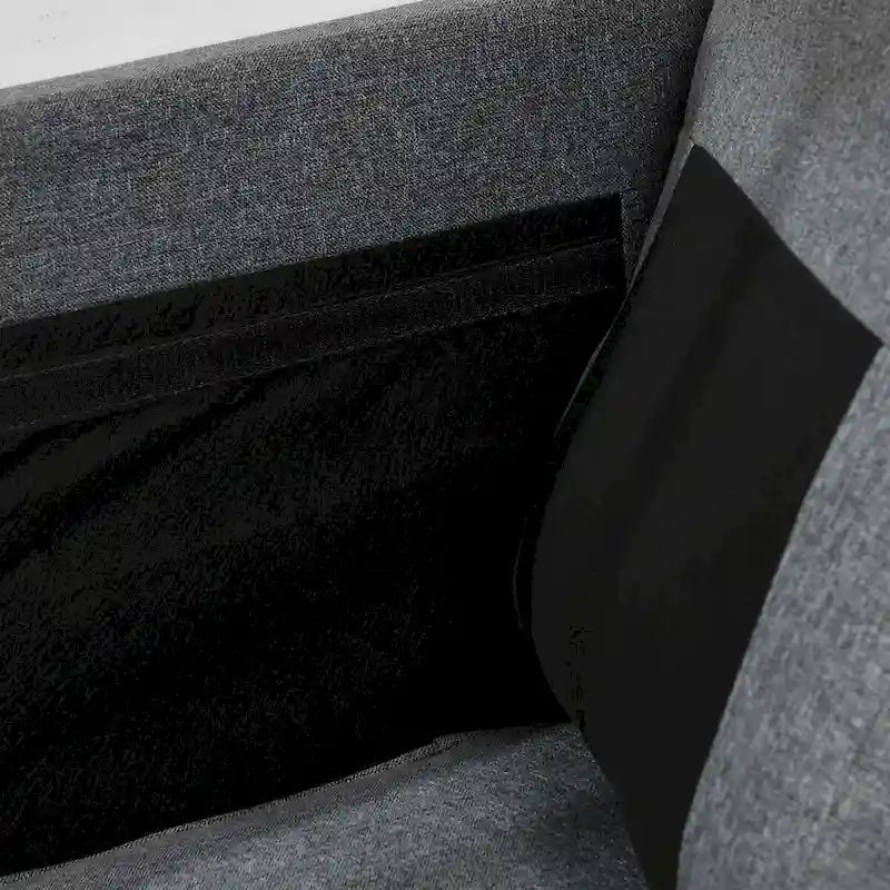 61" Loveseat-Sofa, modernes 2-Sitzer-Sofa im Mid-Century-Stil mit Nagelkopfbesatz, gerollten Armlehnen und Stoffbezug